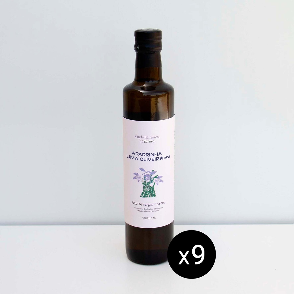 Pack 9 botellas 500ml aceite galega